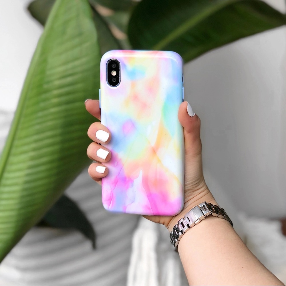 Sherbet Rainbow iPhone X/xs phone case